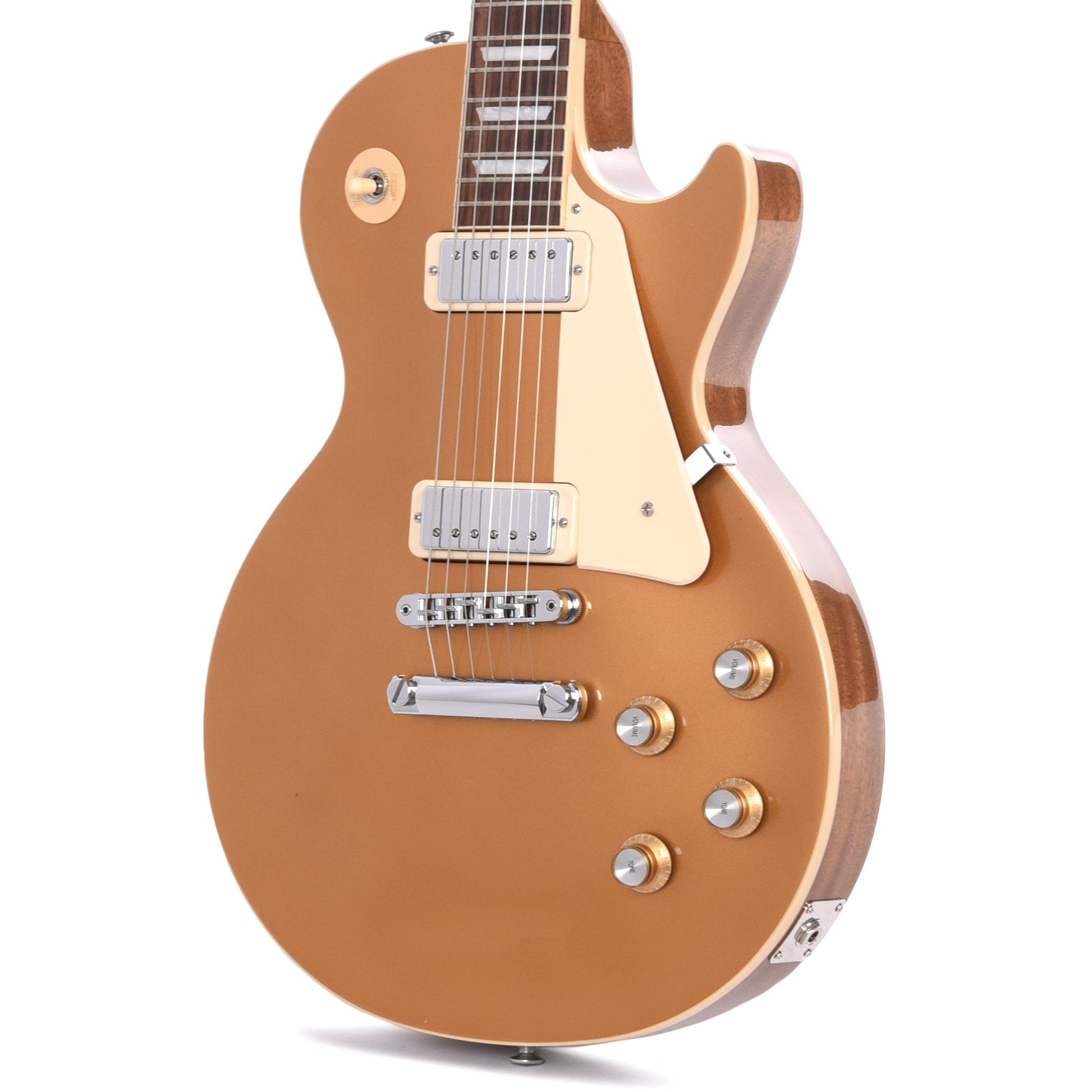 Gibson USA Les Paul Deluxe '70s Goldtop Electric Guitars / Solid Body