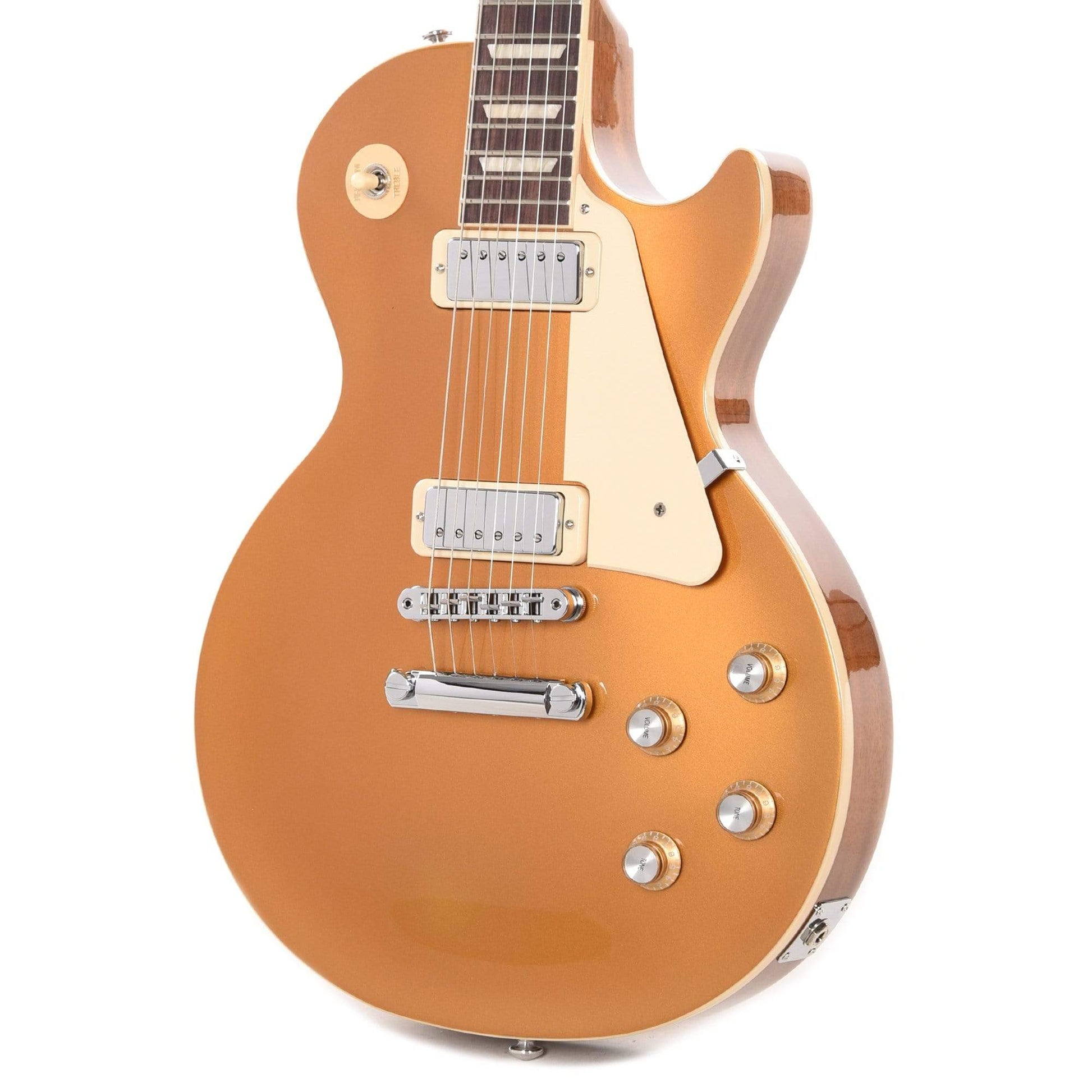 Gibson USA Les Paul Deluxe '70s Goldtop Electric Guitars / Solid Body