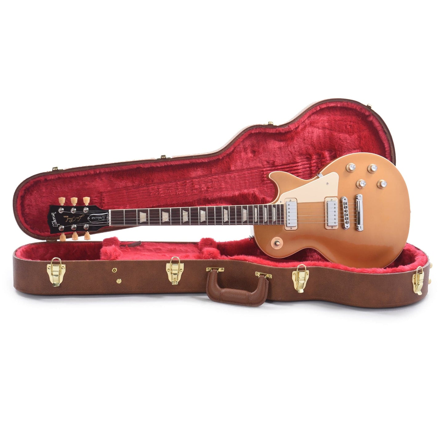 Gibson USA Les Paul Deluxe '70s Goldtop Electric Guitars / Solid Body