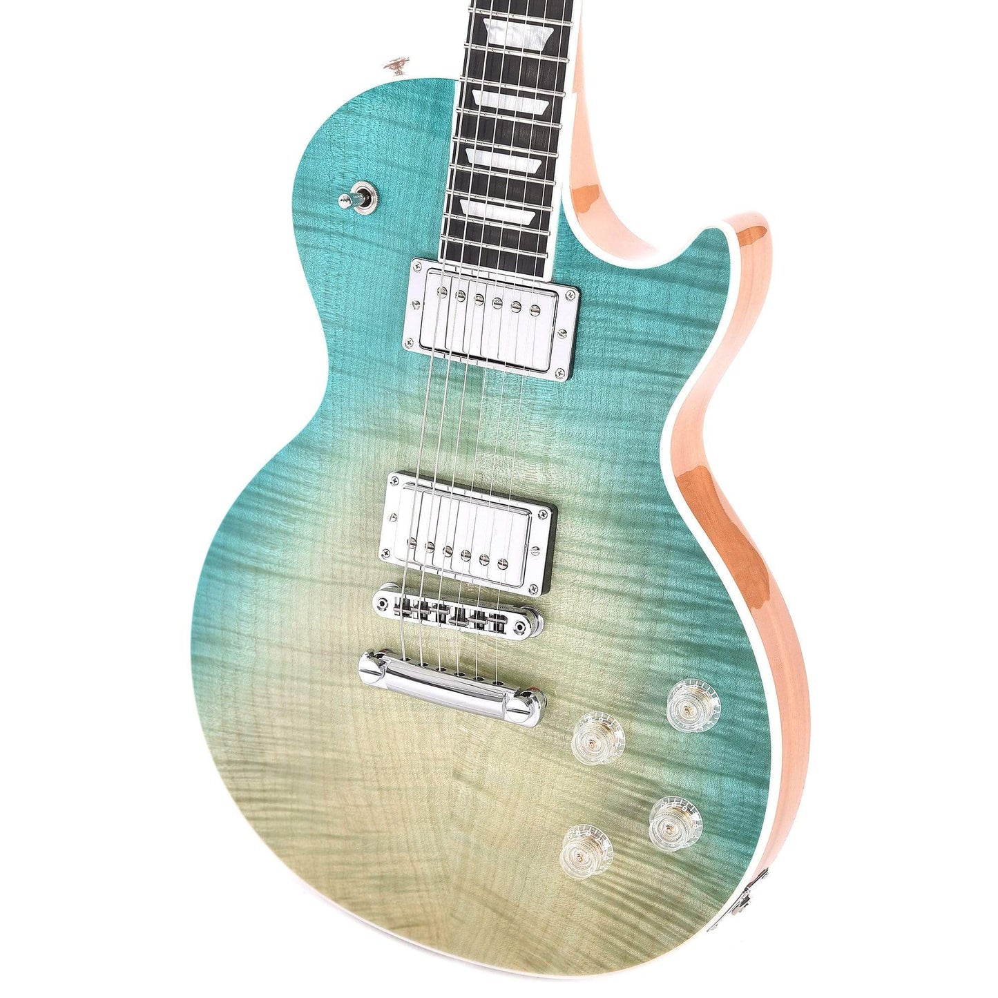 Gibson USA Les Paul High Performance 2019 Seafoam Fade Electric Guitars / Solid Body