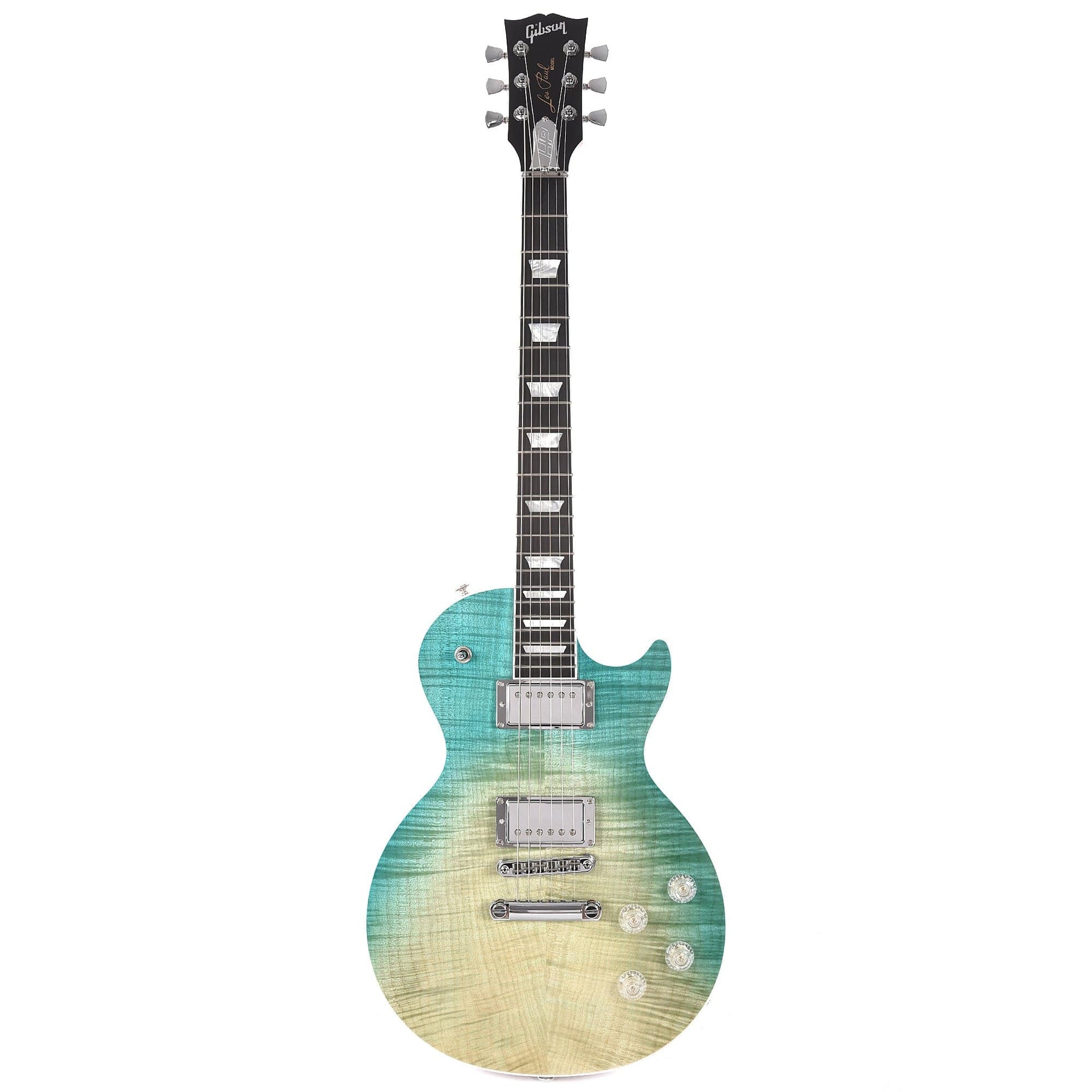 Gibson USA Les Paul High Performance 2019 Seafoam Fade Electric Guitars / Solid Body