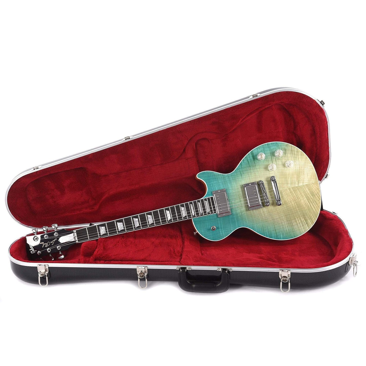 Gibson USA Les Paul High Performance 2019 Seafoam Fade Electric Guitars / Solid Body