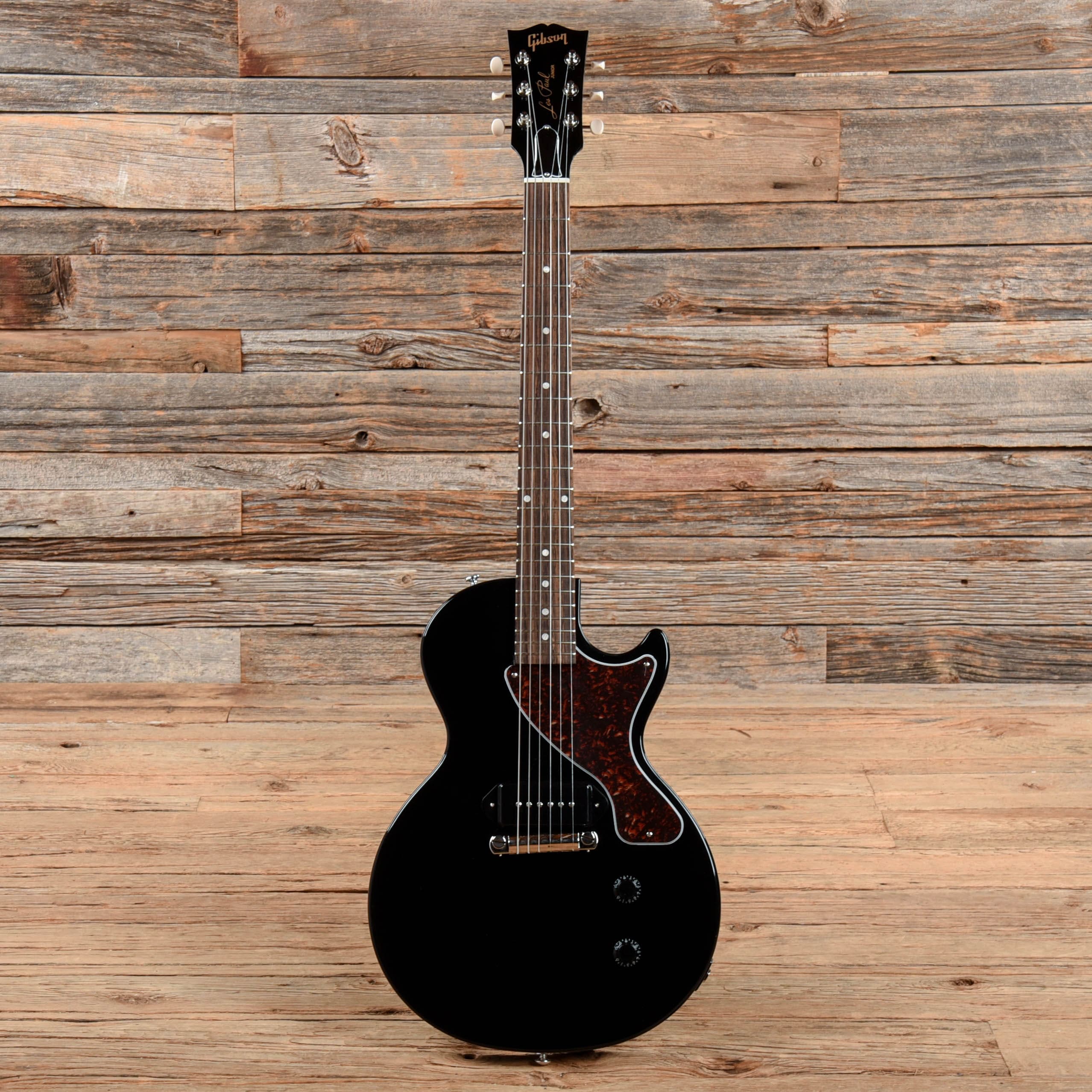 Gibson USA Les Paul Junior Ebony Electric Guitars / Solid Body
