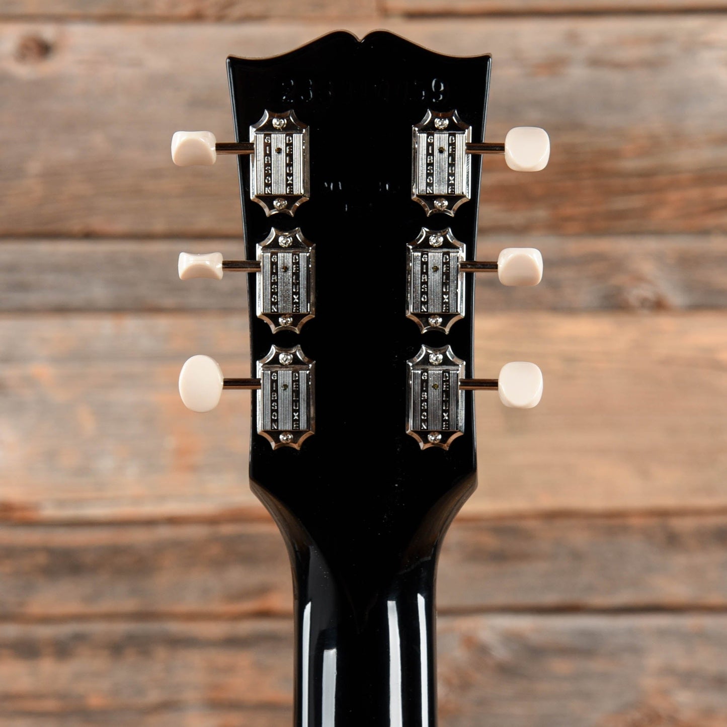 Gibson USA Les Paul Junior Ebony Electric Guitars / Solid Body