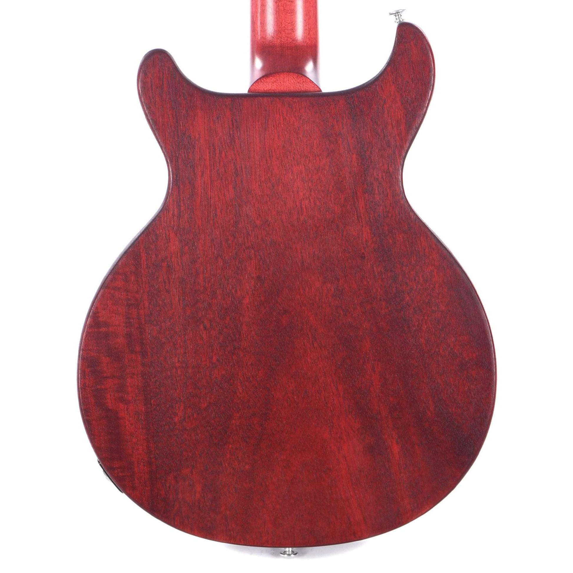 Gibson USA Les Paul Junior Tribute DC Worn Cherry Electric Guitars / Solid Body