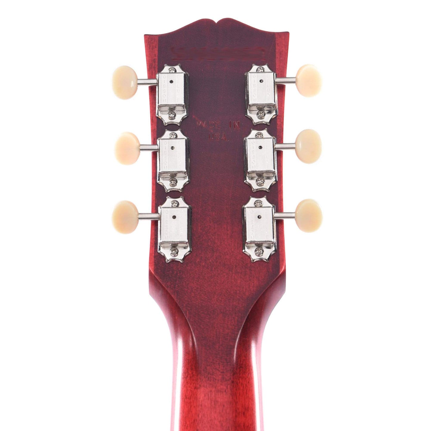 Gibson USA Les Paul Junior Tribute DC Worn Cherry Electric Guitars / Solid Body