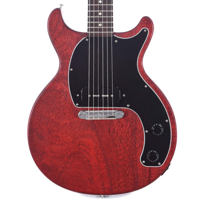 Gibson USA Les Paul Junior Tribute DC Worn Cherry Electric Guitars / Solid Body
