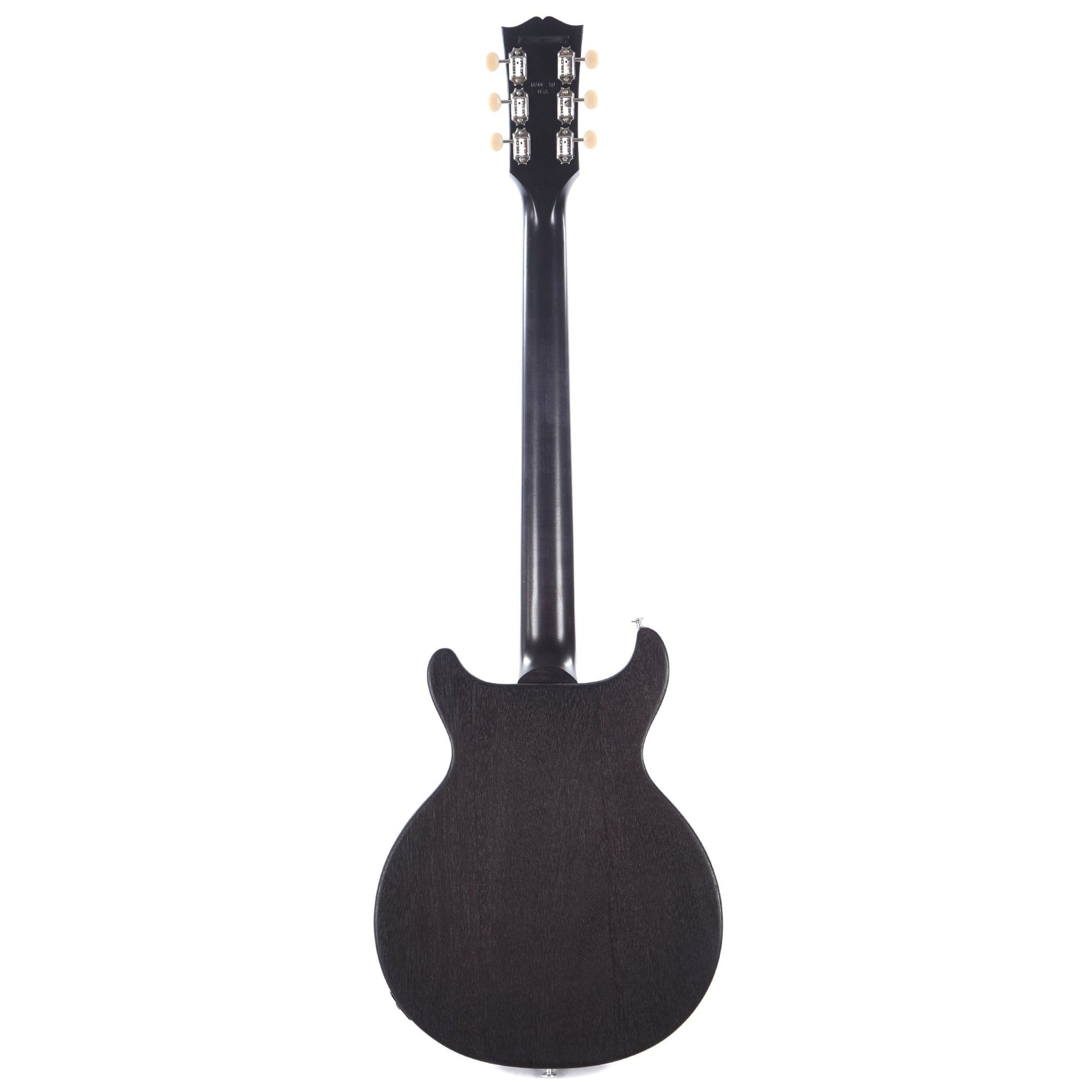 Gibson USA Les Paul Junior Tribute DC Worn Ebony Electric Guitars / Solid Body