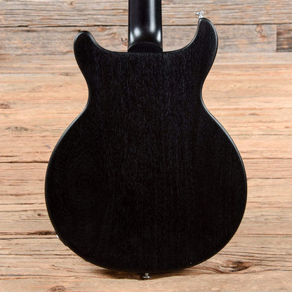 Gibson USA Les Paul Junior Tribute DC Worn Ebony Electric Guitars / Solid Body
