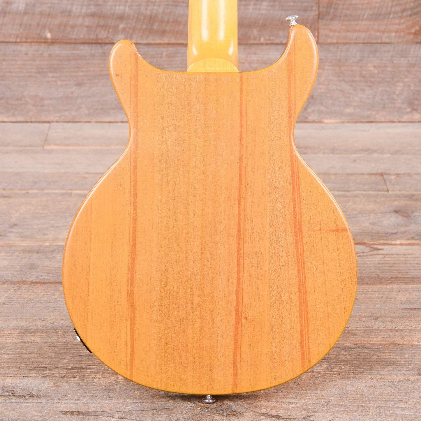 Gibson USA Les Paul Junior Tribute DC Worn TV Yellow w/Tortoise Pickguard Electric Guitars / Solid Body