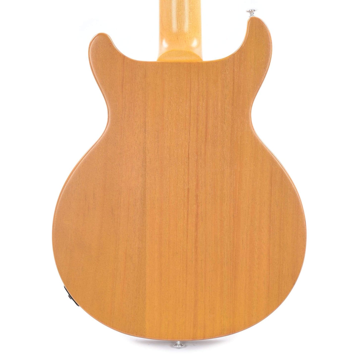 Gibson USA Les Paul Junior Tribute DC Worn TV Yellow w/Tortoise Pickguard Electric Guitars / Solid Body