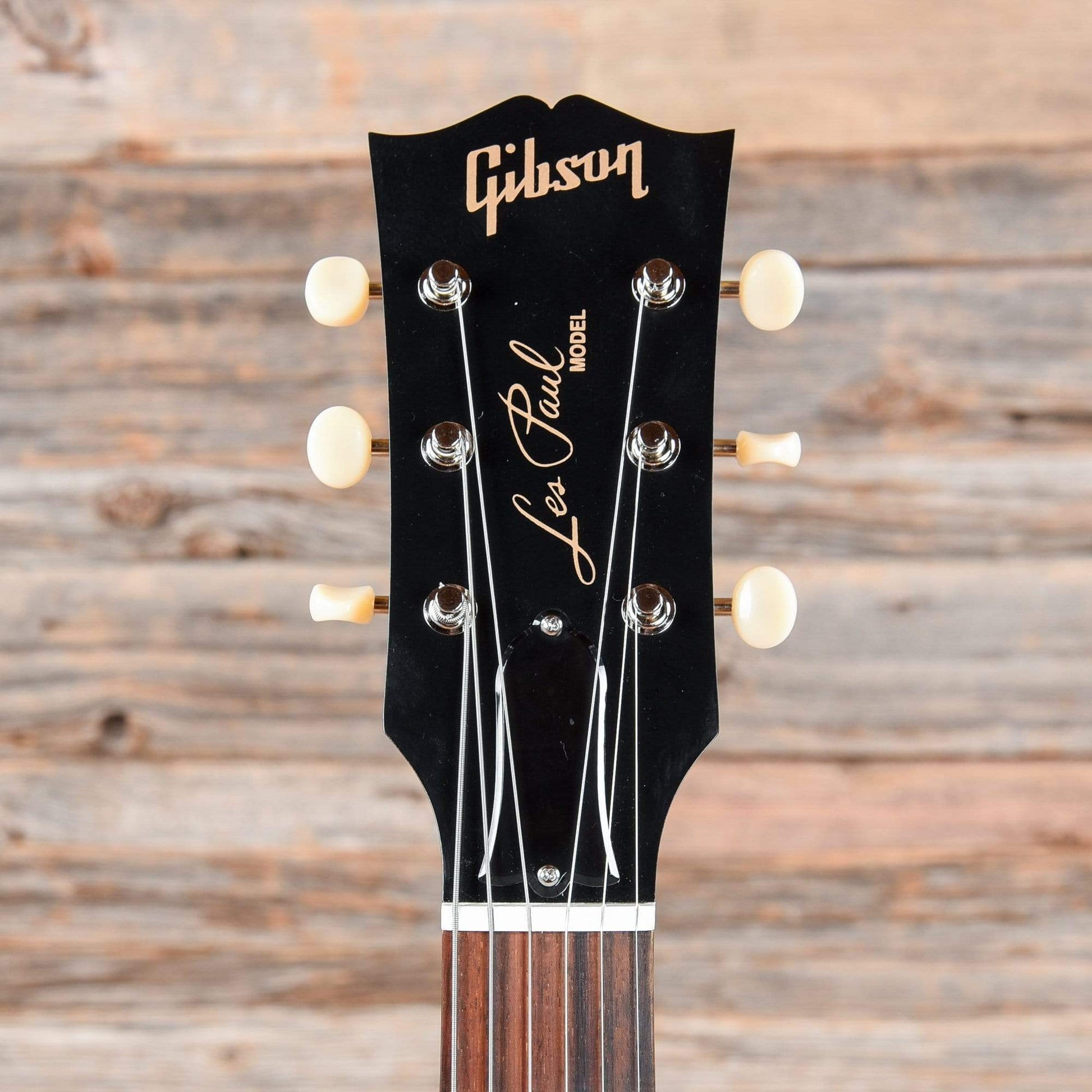 Gibson USA Les Paul Junior Tribute DC Worn TV Yellow w/Tortoise Pickguard Electric Guitars / Solid Body