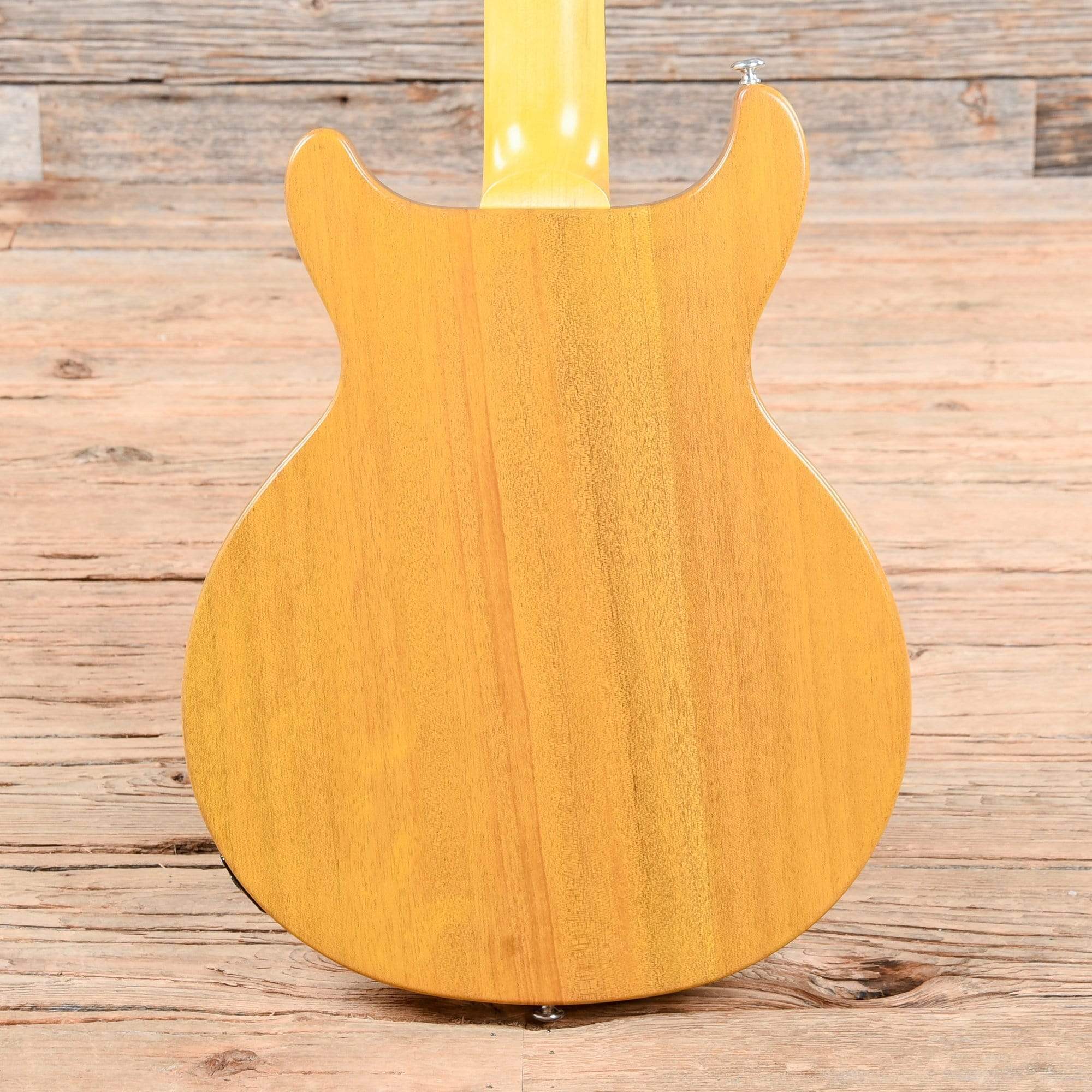 Gibson USA Les Paul Junior Tribute DC Worn TV Yellow w/Tortoise