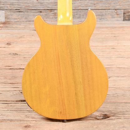 Gibson USA Les Paul Junior Tribute DC Worn TV Yellow w/Tortoise Pickguard Electric Guitars / Solid Body