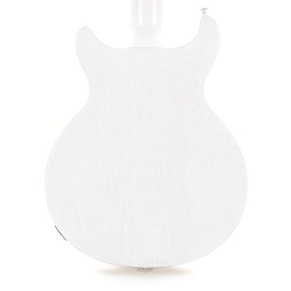 Gibson USA Les Paul Junior Tribute DC Worn White w/Tortoise Pickguard Electric Guitars / Solid Body