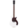 Gibson USA Les Paul Junior Tribute DC Worn White w/Tortoise Pickguard Electric Guitars / Solid Body