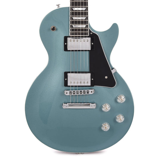 Gibson USA Les Paul Modern Faded Pelham Blue Electric Guitars / Solid Body