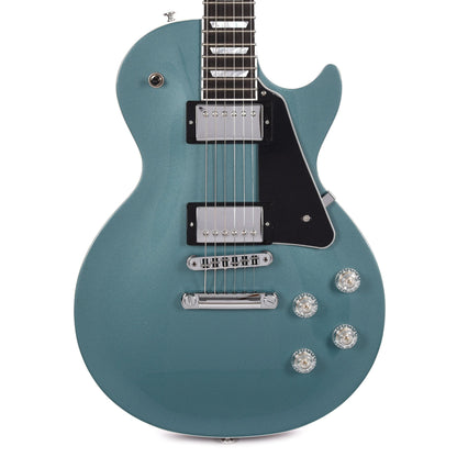 Gibson USA Les Paul Modern Faded Pelham Blue Electric Guitars / Solid Body