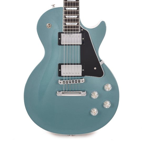 Gibson USA Les Paul Modern Faded Pelham Blue Electric Guitars / Solid Body