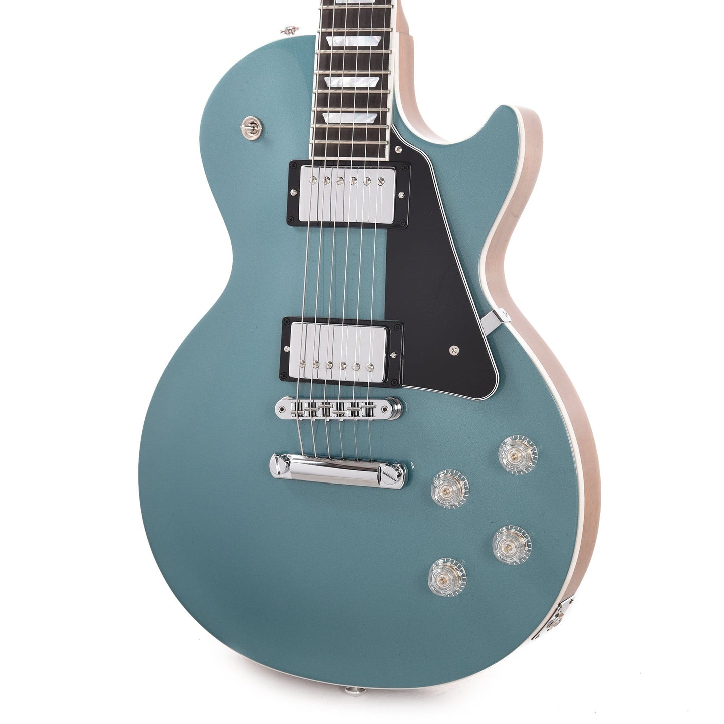 Gibson USA Les Paul Modern Faded Pelham Blue Electric Guitars / Solid Body
