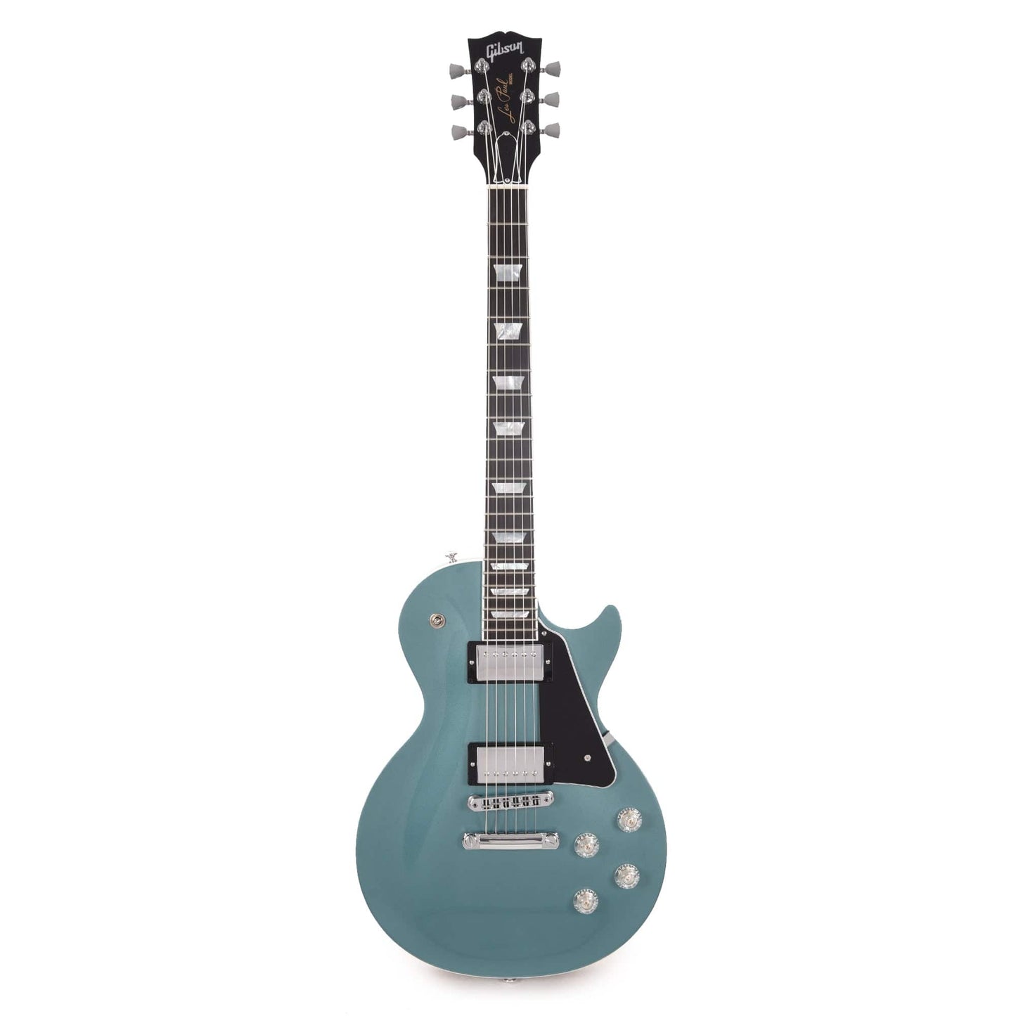 Gibson USA Les Paul Modern Faded Pelham Blue Electric Guitars / Solid Body