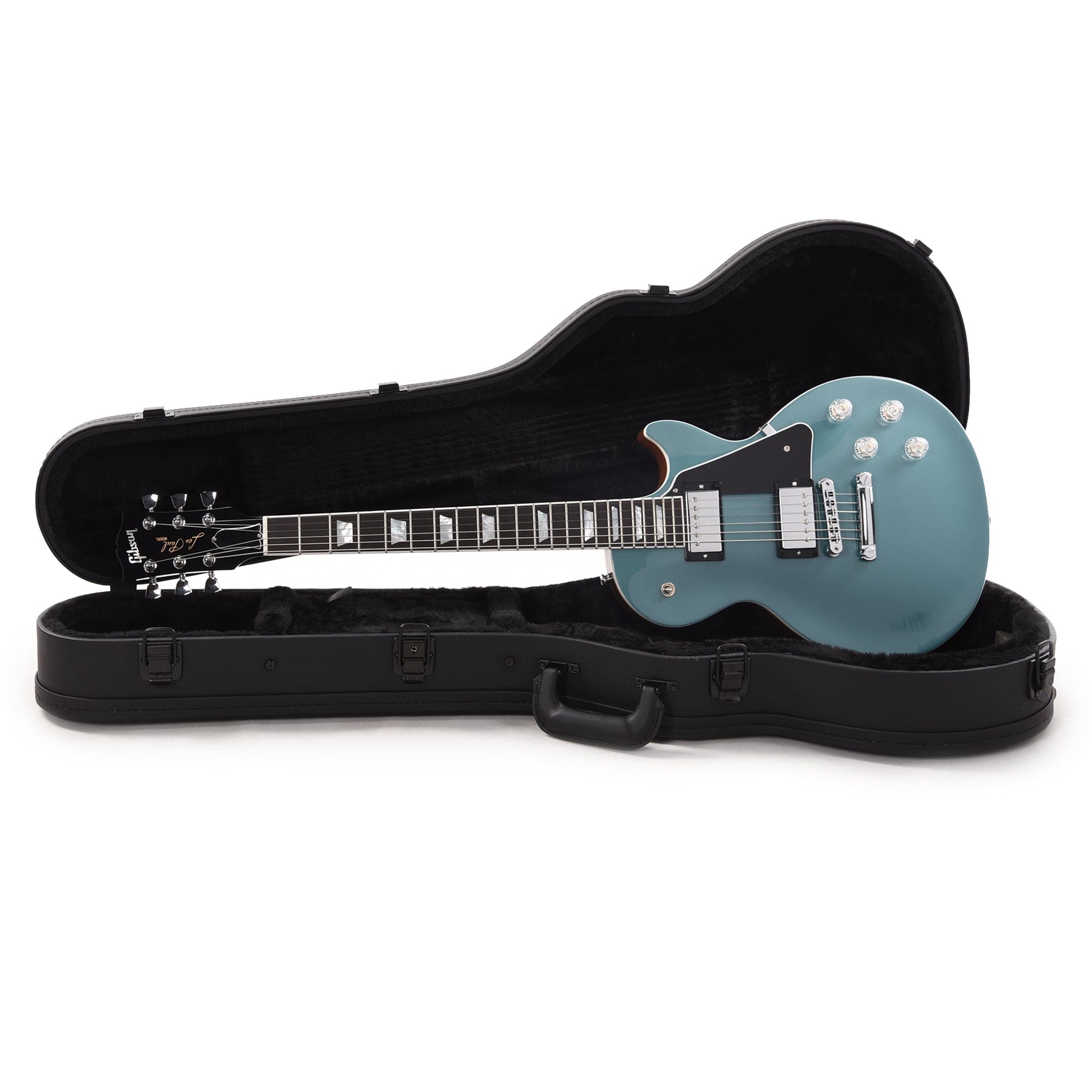 Gibson USA Les Paul Modern Faded Pelham Blue Electric Guitars / Solid Body