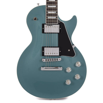 Gibson USA Les Paul Modern Faded Pelham Blue Electric Guitars / Solid Body