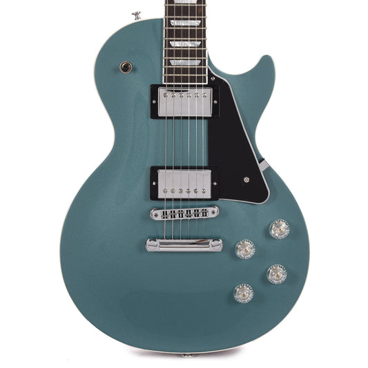 Gibson USA Les Paul Modern Faded Pelham Blue Electric Guitars / Solid Body
