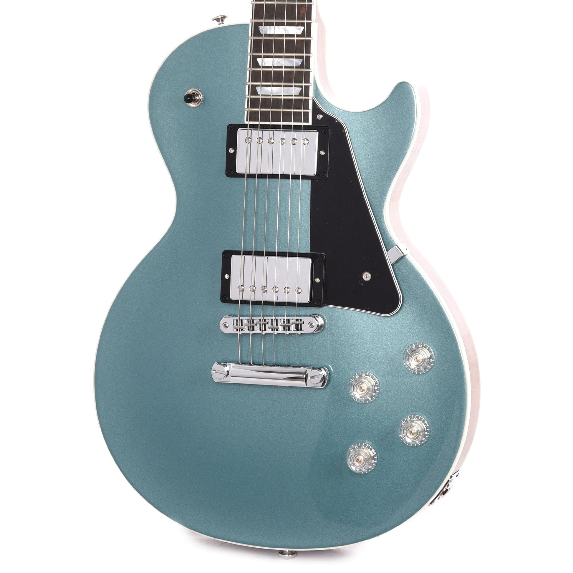 Gibson USA Les Paul Modern Faded Pelham Blue Electric Guitars / Solid Body