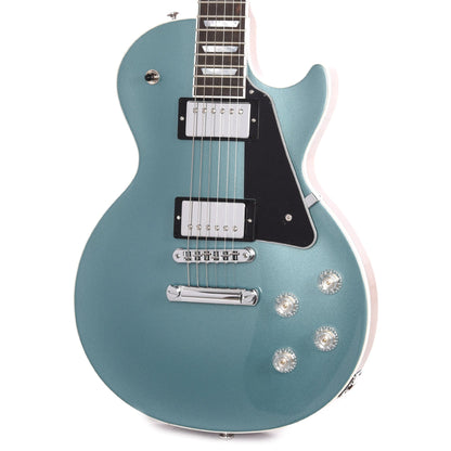Gibson USA Les Paul Modern Faded Pelham Blue Electric Guitars / Solid Body