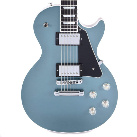Gibson USA Les Paul Modern Faded Pelham Blue Top Electric Guitars / Solid Body