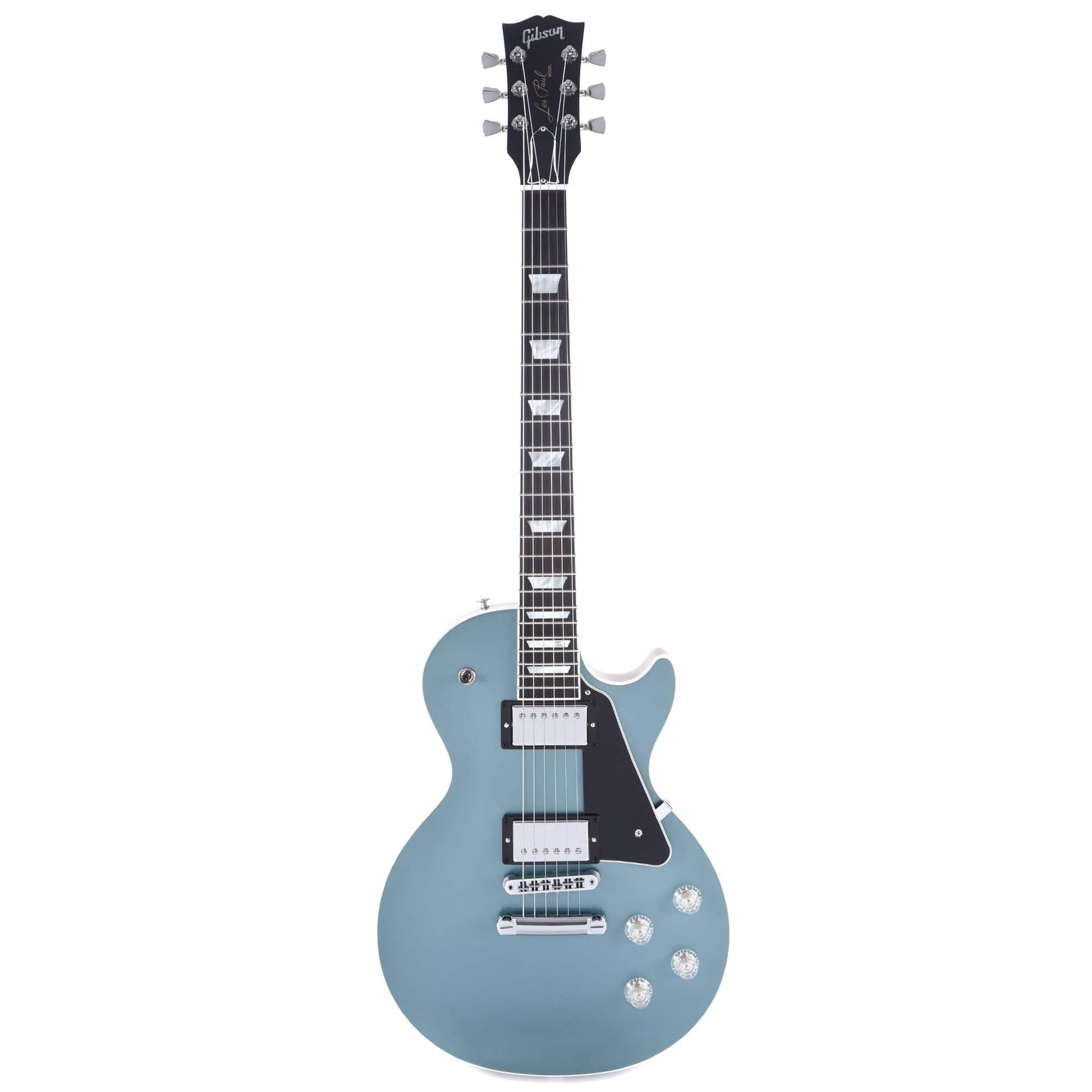 Gibson USA Les Paul Modern Faded Pelham Blue Top Electric Guitars / Solid Body