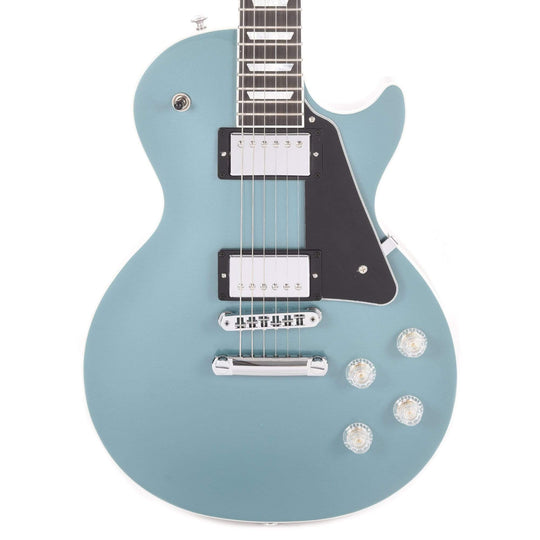 Gibson USA Les Paul Modern Faded Pelham Blue Top Electric Guitars / Solid Body
