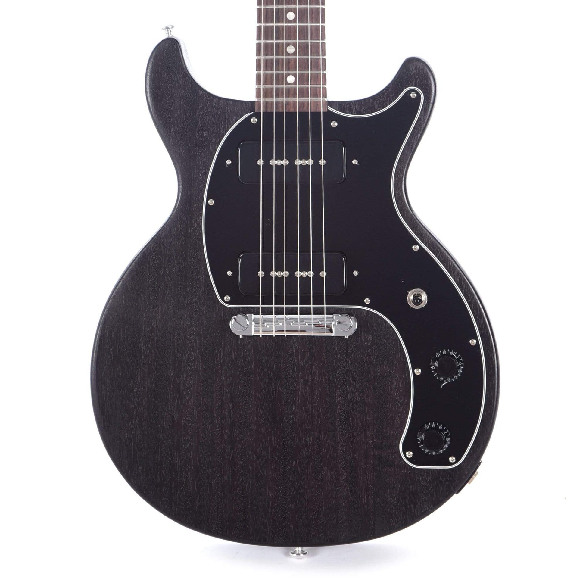 Gibson USA Les Paul Special Tribute DC Worn Ebony Electric Guitars / Solid Body