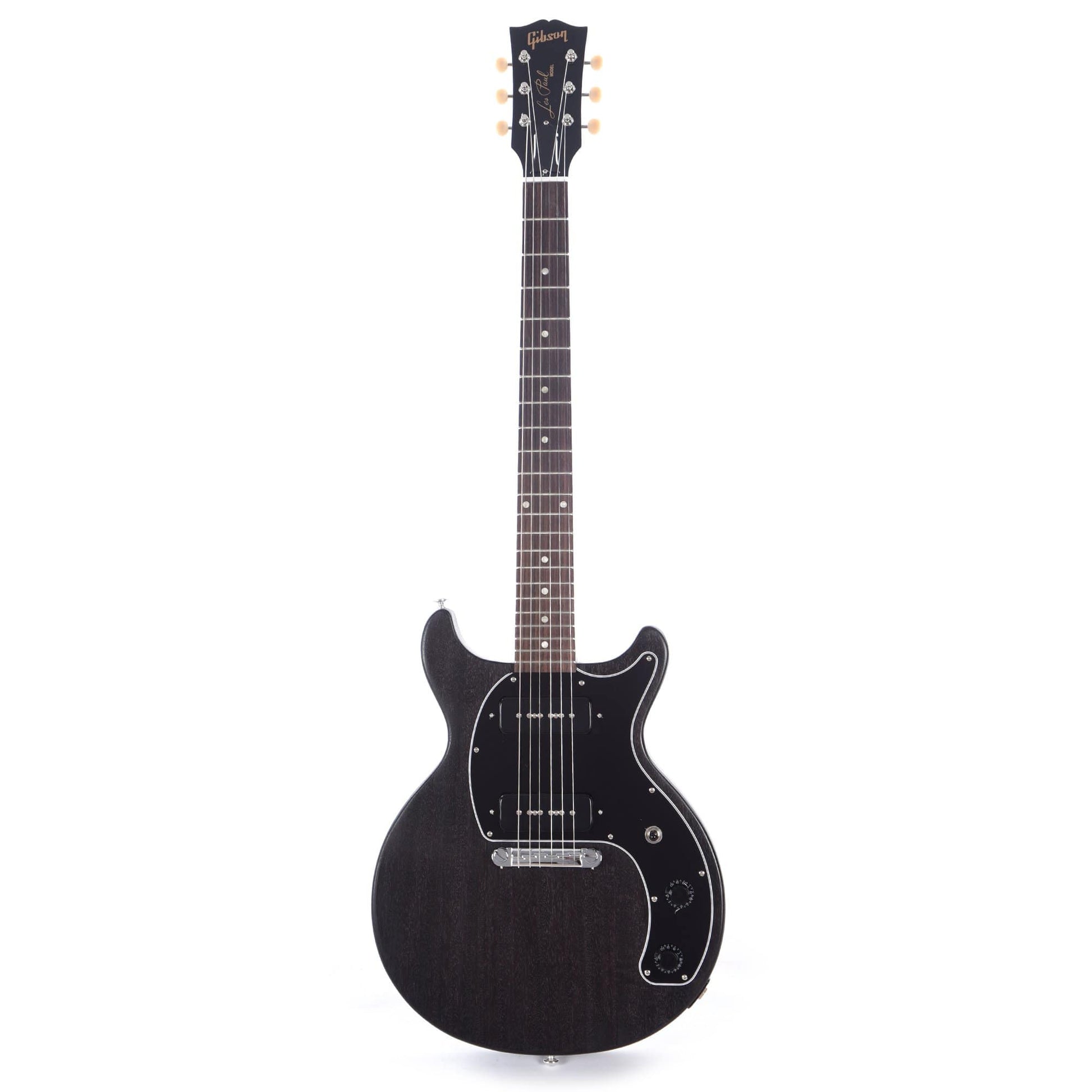 Gibson USA Les Paul Special Tribute DC Worn Ebony Electric Guitars / Solid Body