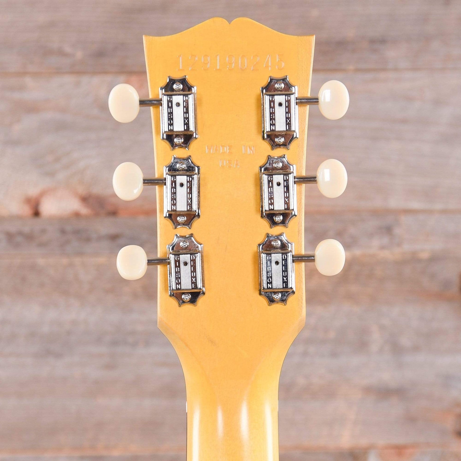 Gibson USA Les Paul Special Tribute DC Worn TV Yellow w/Tortoise Pickguard Electric Guitars / Solid Body