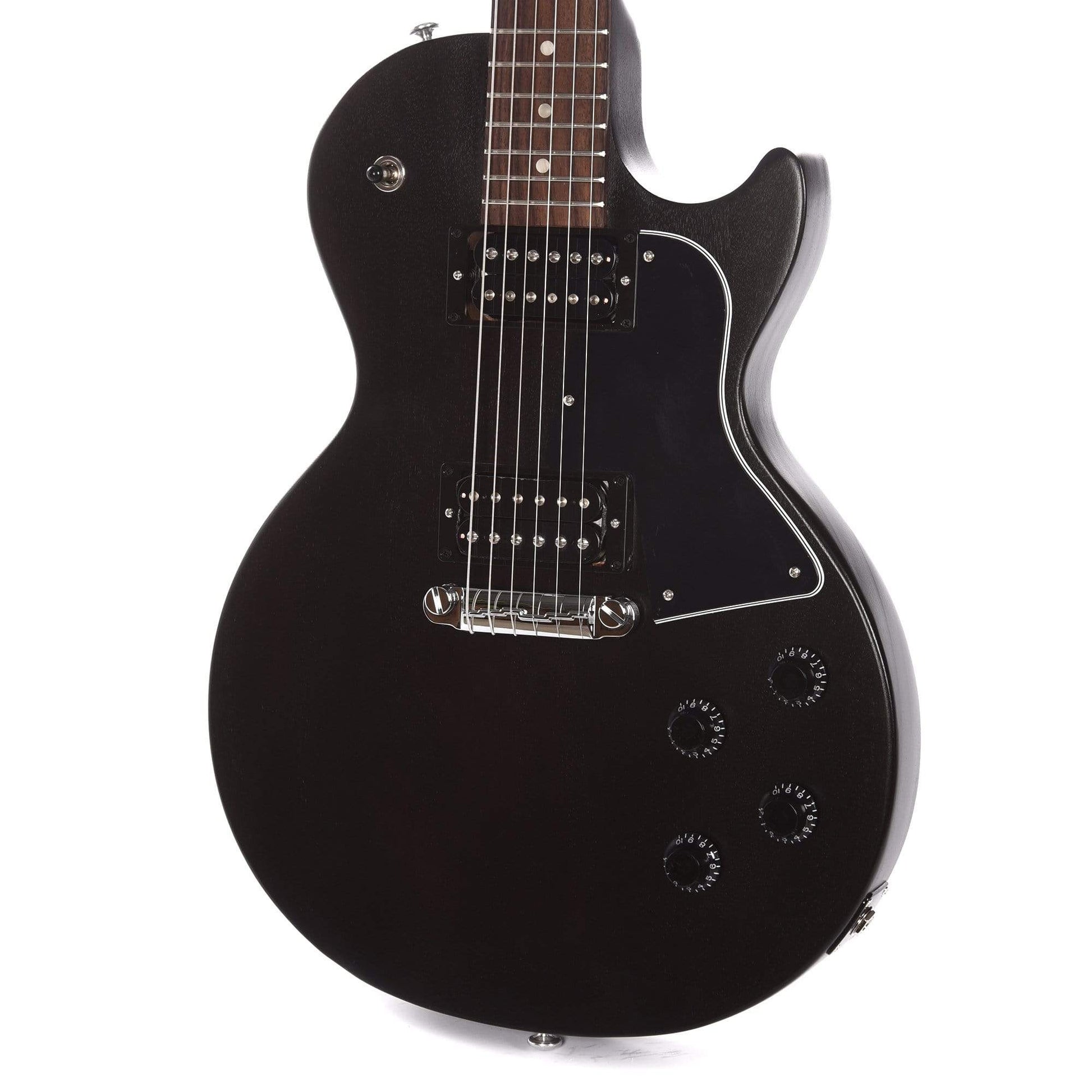 Gibson USA Les Paul Special Tribute Humbucker Ebony Vintage Gloss Electric Guitars / Solid Body