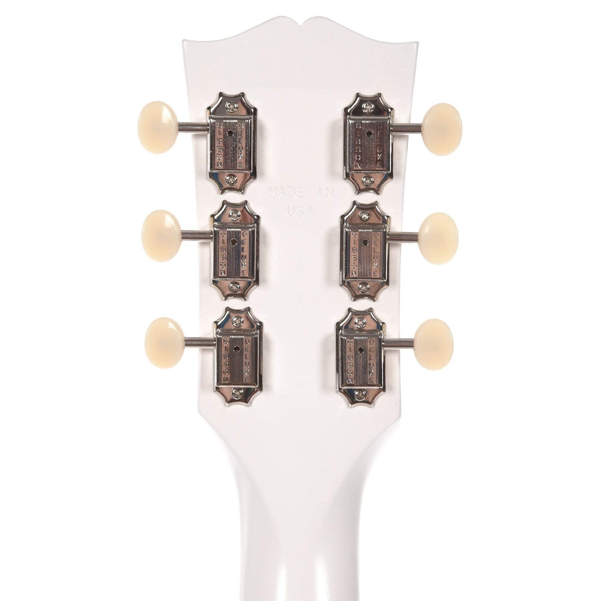 Gibson USA Les Paul Special Tribute P-90 Worn White Electric Guitars / Solid Body