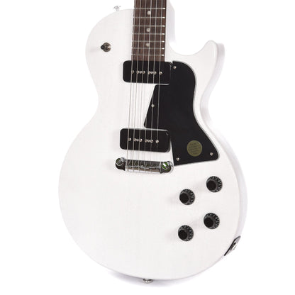 Gibson USA Les Paul Special Tribute P-90 Worn White Electric Guitars / Solid Body