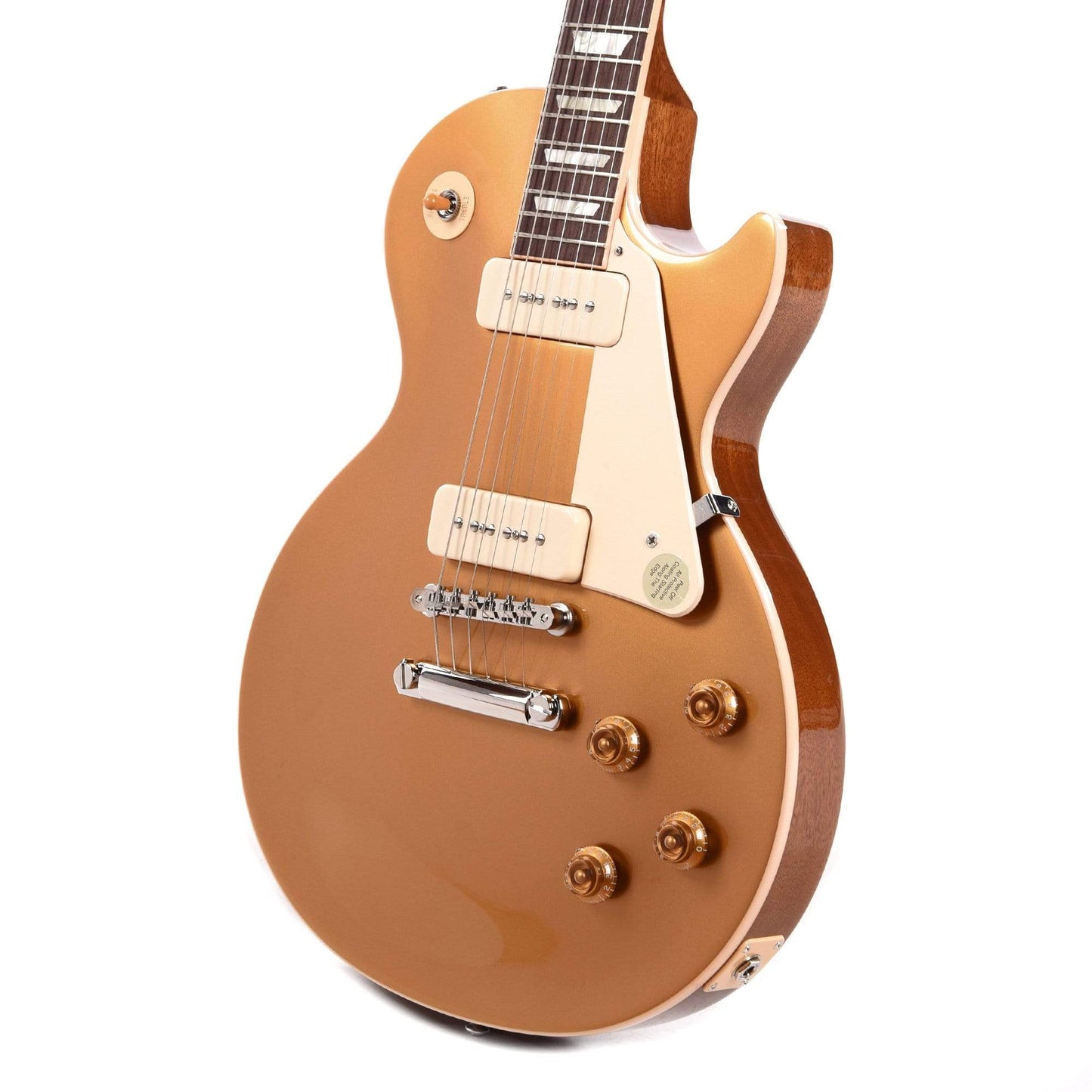 Gibson USA Les Paul Standard '50s P-90 Gold Top Electric Guitars / Solid Body