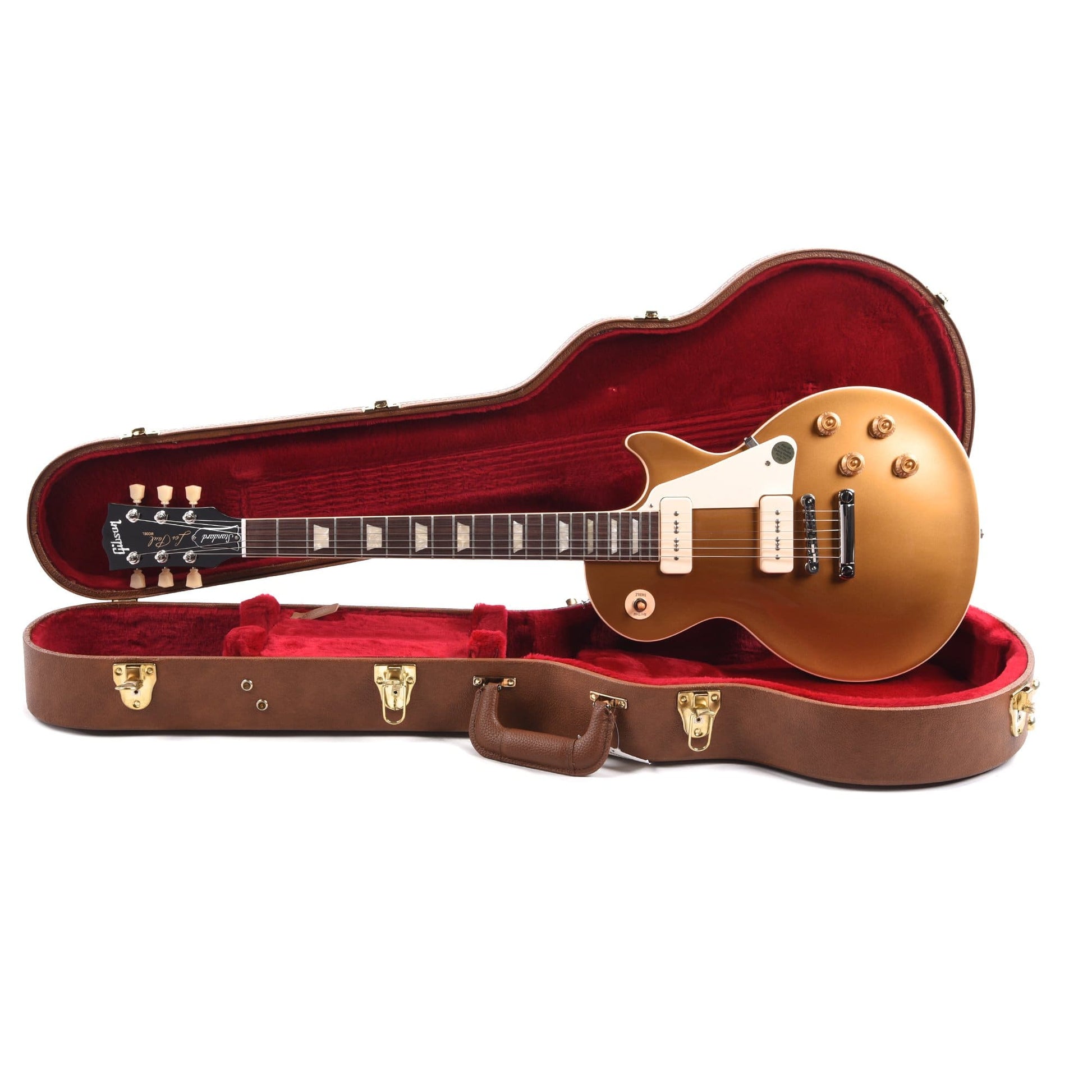 Gibson USA Les Paul Standard '50s P-90 Gold Top Electric Guitars / Solid Body