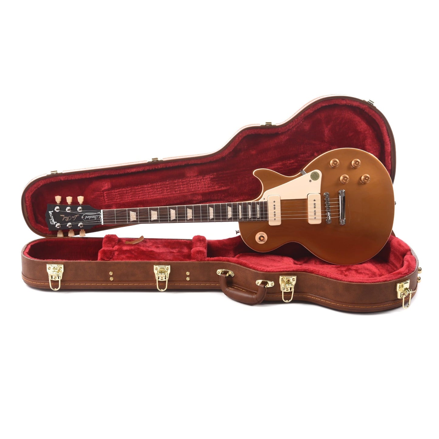 Gibson USA Les Paul Standard '50s P-90 Gold Top Electric Guitars / Solid Body