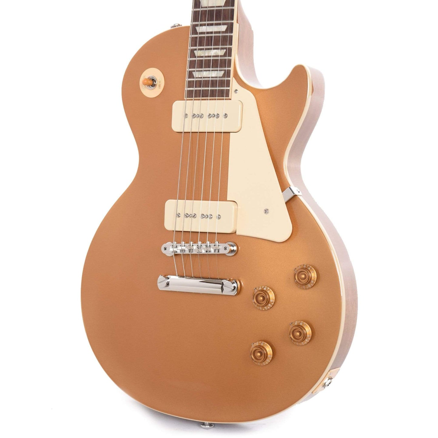 Gibson USA Les Paul Standard '50s P-90 Gold Top Electric Guitars / Solid Body