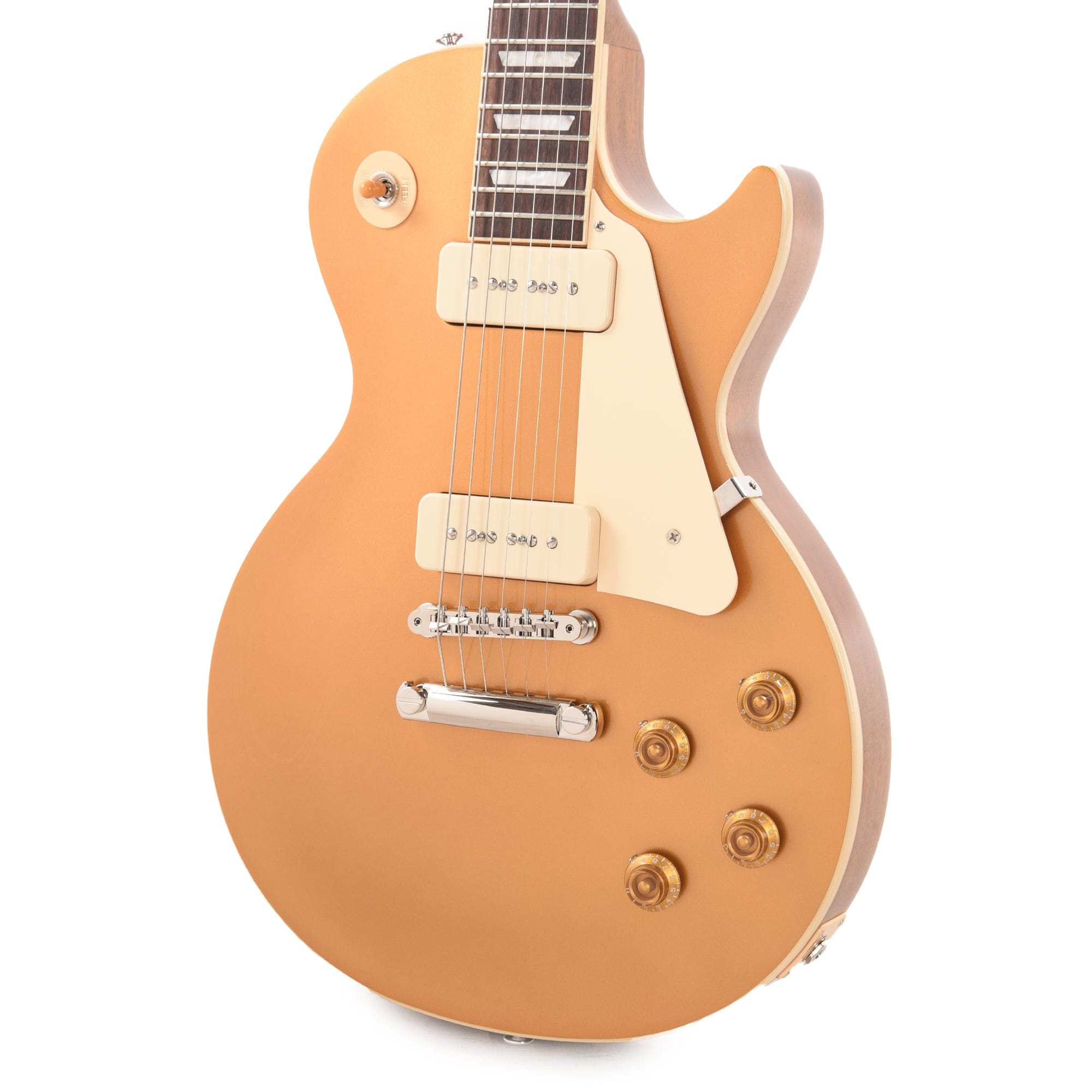Gibson USA Les Paul Standard '50s P-90 Gold Top Electric Guitars / Solid Body