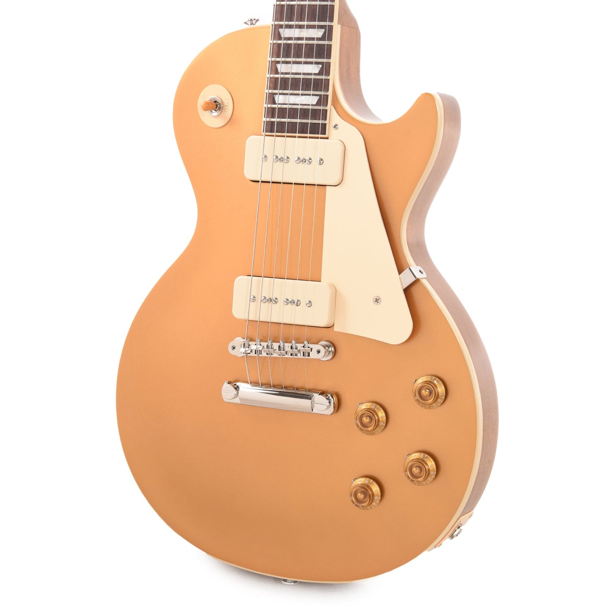 Gibson USA Les Paul Standard '50s P-90 Gold Top Electric Guitars / Solid Body