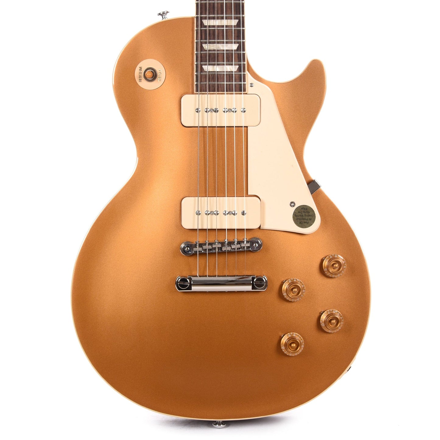 Gibson USA Les Paul Standard '50s P-90 Goldtop Electric Guitars / Solid Body