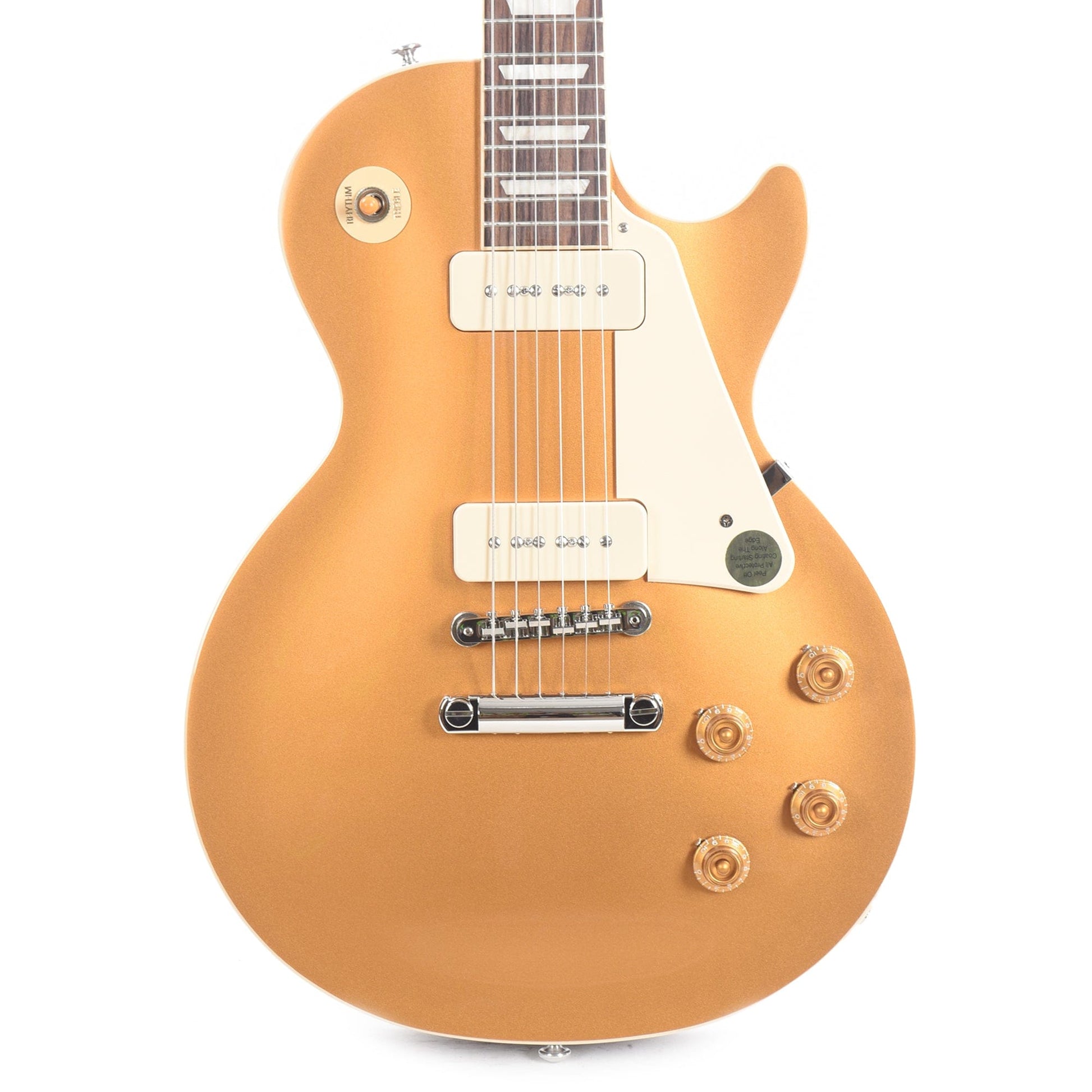 Gibson USA Les Paul Standard '50s P-90 Goldtop Electric Guitars / Solid Body