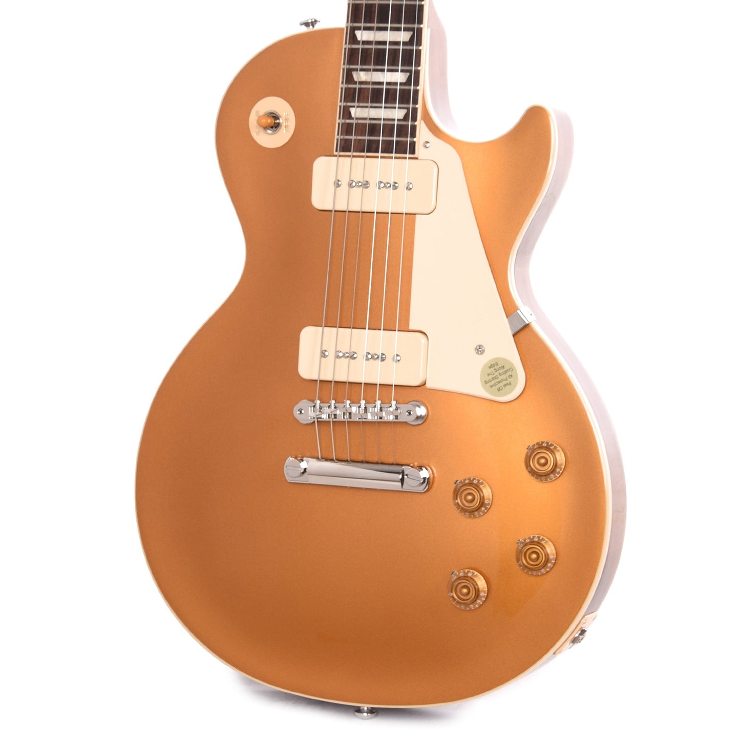 Gibson USA Les Paul Standard '50s P-90 Goldtop Electric Guitars / Solid Body