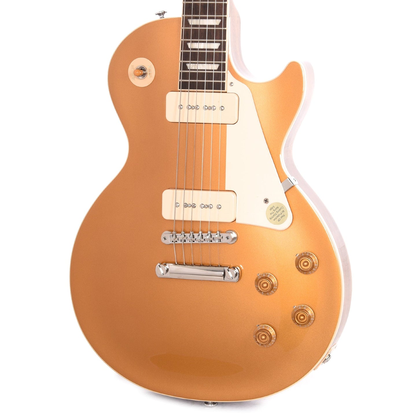 Gibson USA Les Paul Standard '50s P-90 Goldtop Electric Guitars / Solid Body