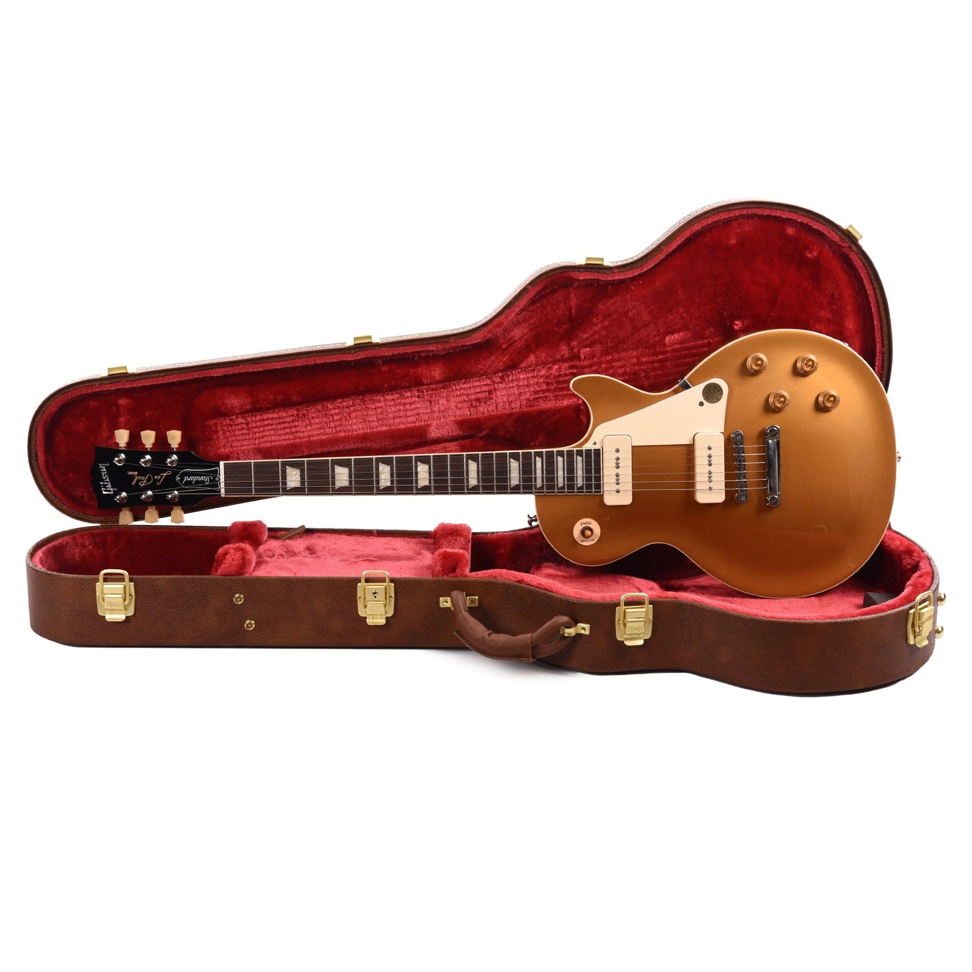 Gibson USA Les Paul Standard '50s P-90 Goldtop Electric Guitars / Solid Body